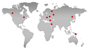  Map of branded salons