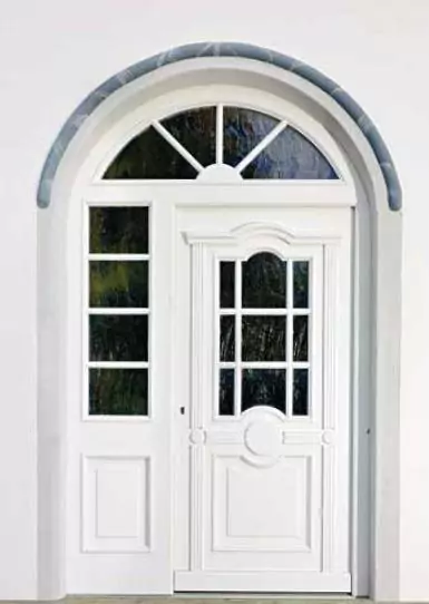 Entrance wooden door Tradizionali CasaClima