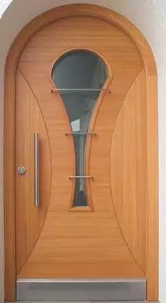 Entrance wooden door Tradizionali CasaClima
