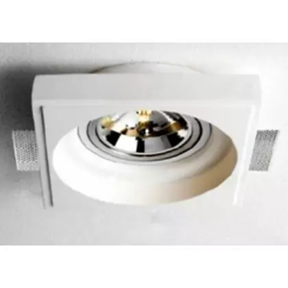 Built–in lamp Quadro double R PLRL 8028, white.