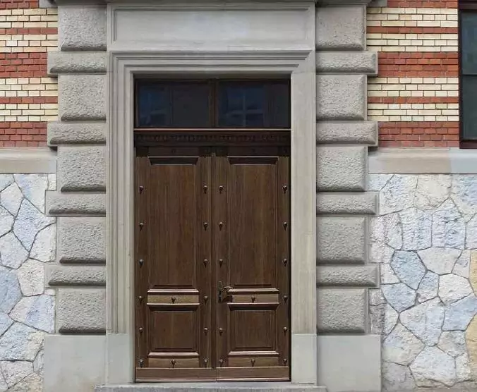 Entrance door Tutela storico-artistica CasaClima
