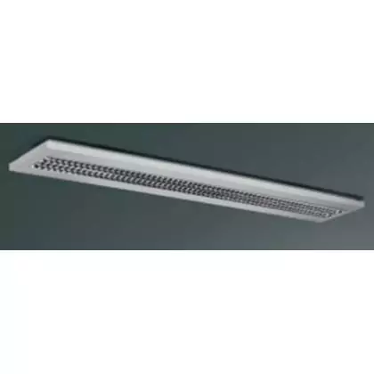 Suspended ceiling lamp Lambda A1605–21 with anti–glare grille.