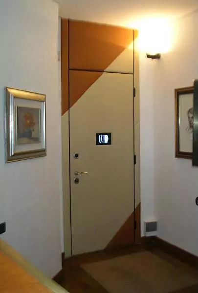 Athena metal entrance door
