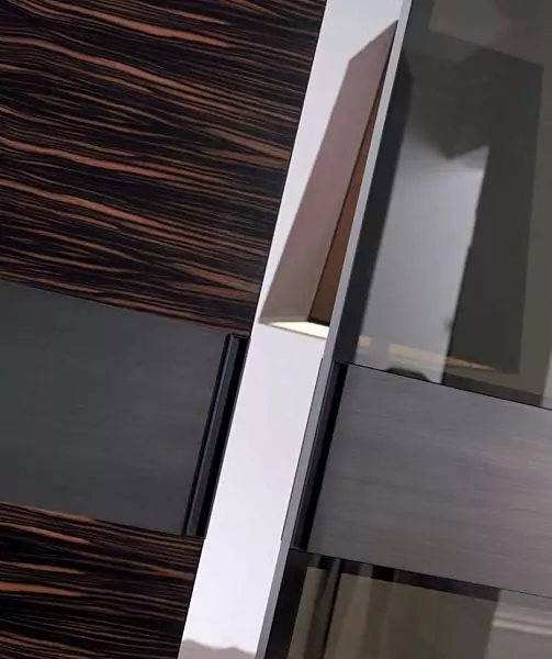 Sliding partition Longhi Headline, Elettrocolore moro opaco