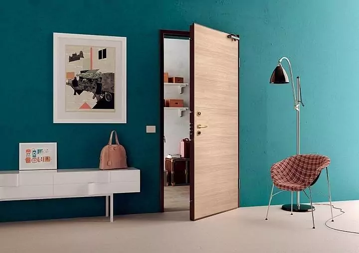 DELTA PRO 602, decorative panel FLASH P T, natural veneer Rovere Sbiancato