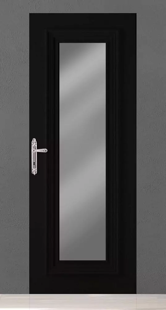 PRIMA-60 PU Nero mirror