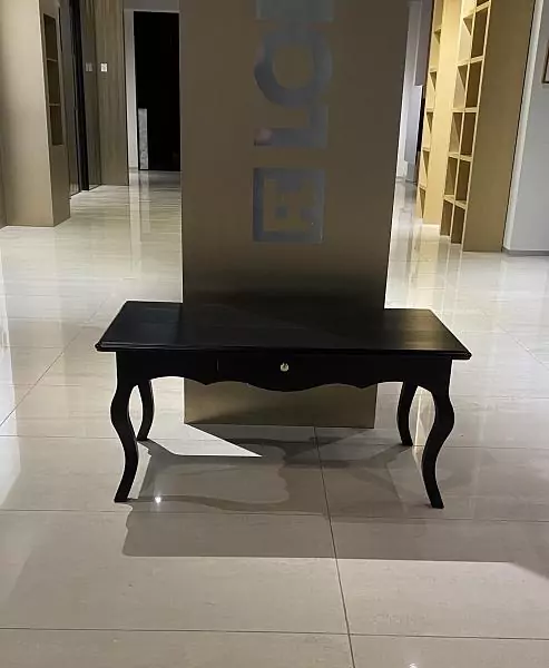 Sige Gold. Table, solid wood, matt lacquer.