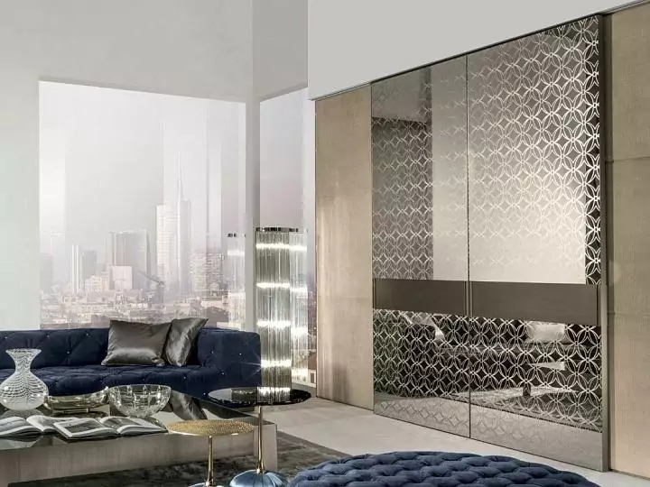 Sliding partition Longhi Headline, Elettrocolore moro opaco