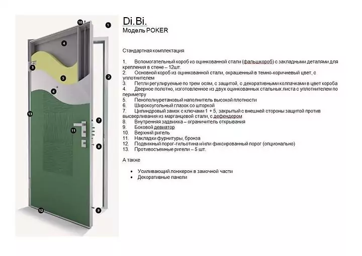 LINEA POKER 2 Front Door