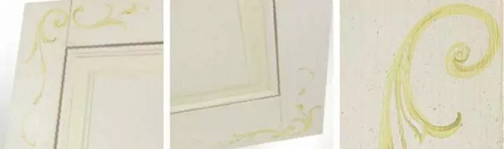 Champagne interior door