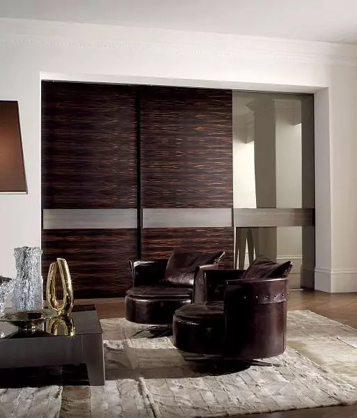 Sliding partition Longhi Headline, Elettrocolore moro opaco