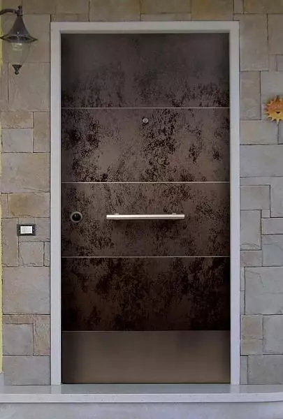 Entrance metal door 