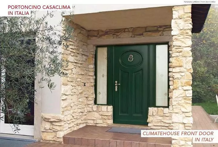 Tradizionali CasaClima ECO 100 entrance door