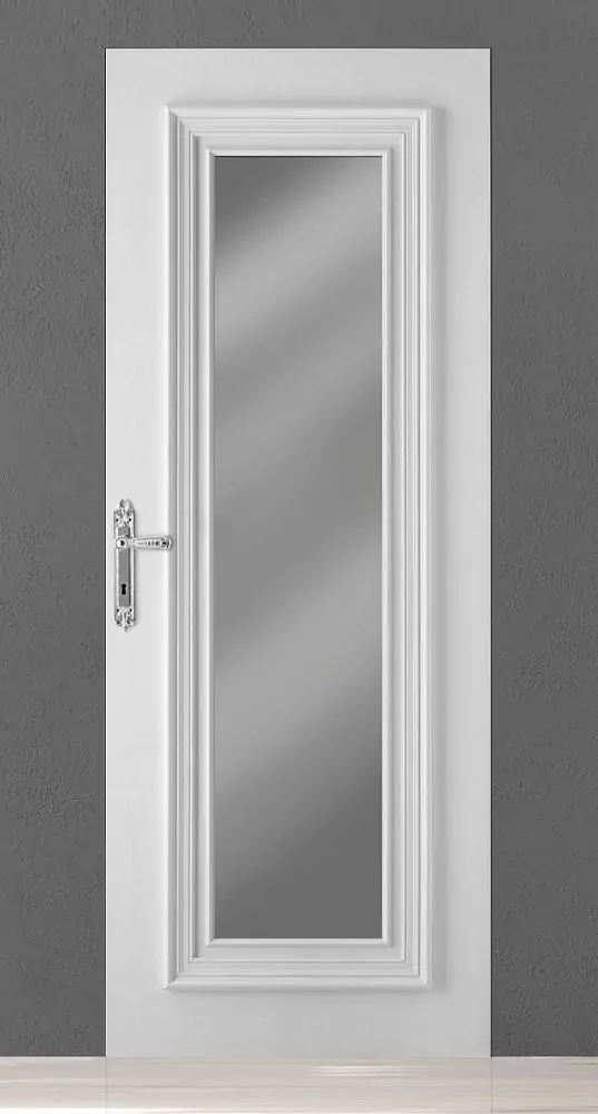 PRIMA-60 PU Bianco mirror