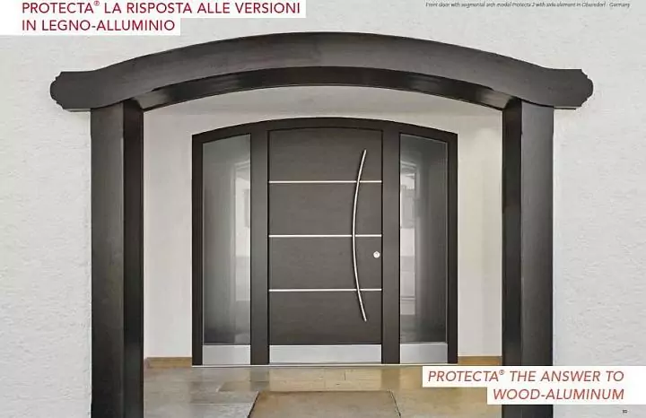 Entrance wooden door PROTECTA