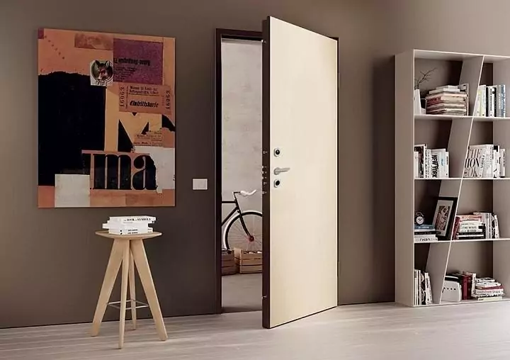 DELTA PRO 602, FLASH P decorative panel, Bianco Night matte enamel.