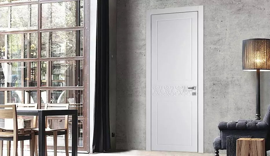 TREND, model TR12, Bianco matte enamel.